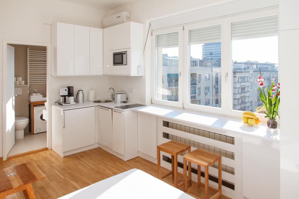 Apartment Slavia District Белград Номер фото